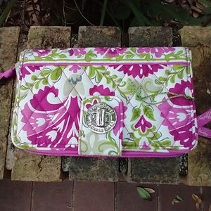 Vera Bradley organizer wallet